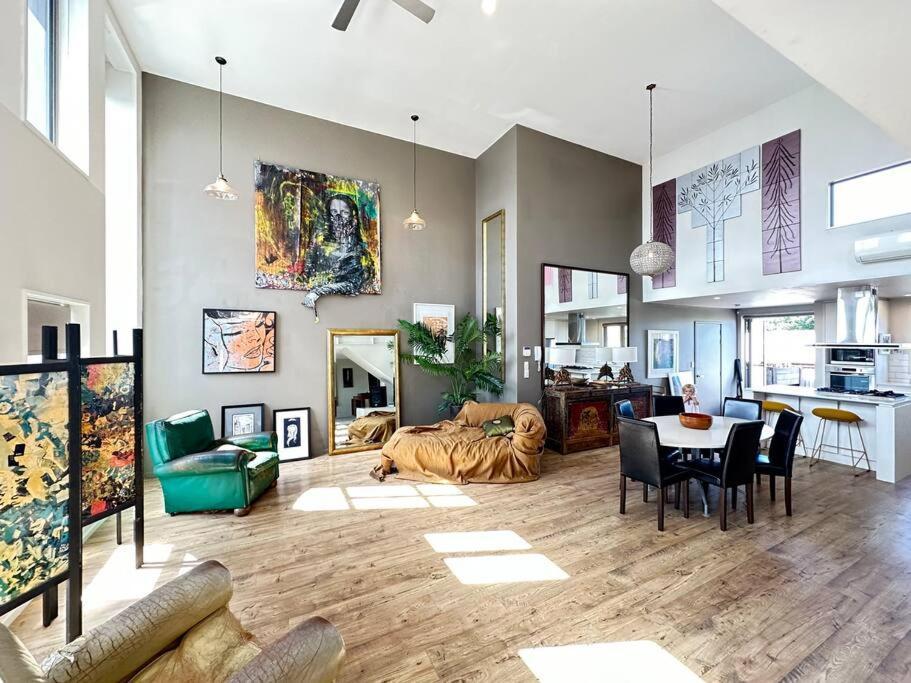 Stunning New York Loft Gallery Christchurch Eksteriør bilde